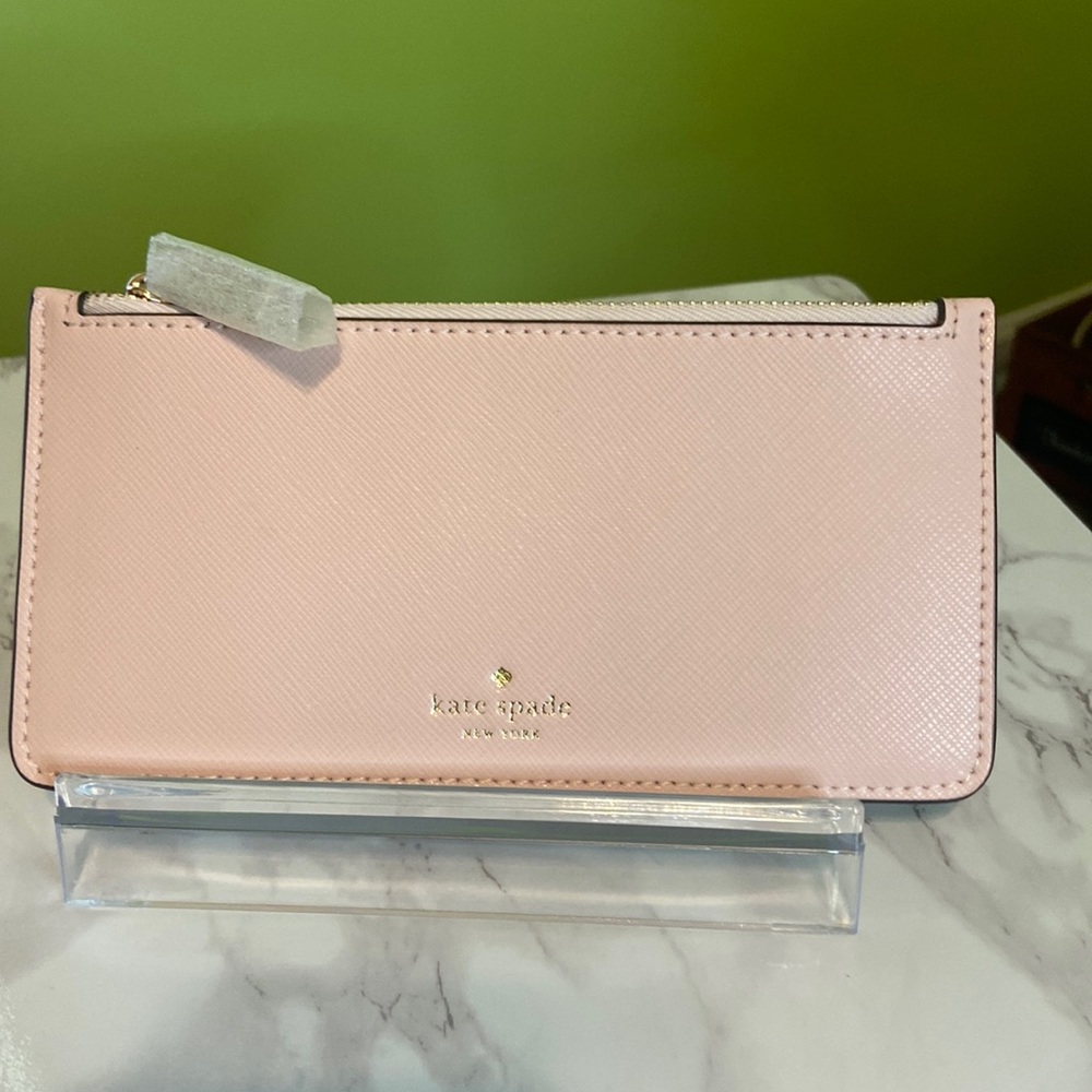 ♠️kate spade♠️ Pink Long Zippy✨NEW✨